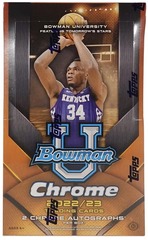 2022-23 Bowman University Chrome Basketball NIL Hobby Box